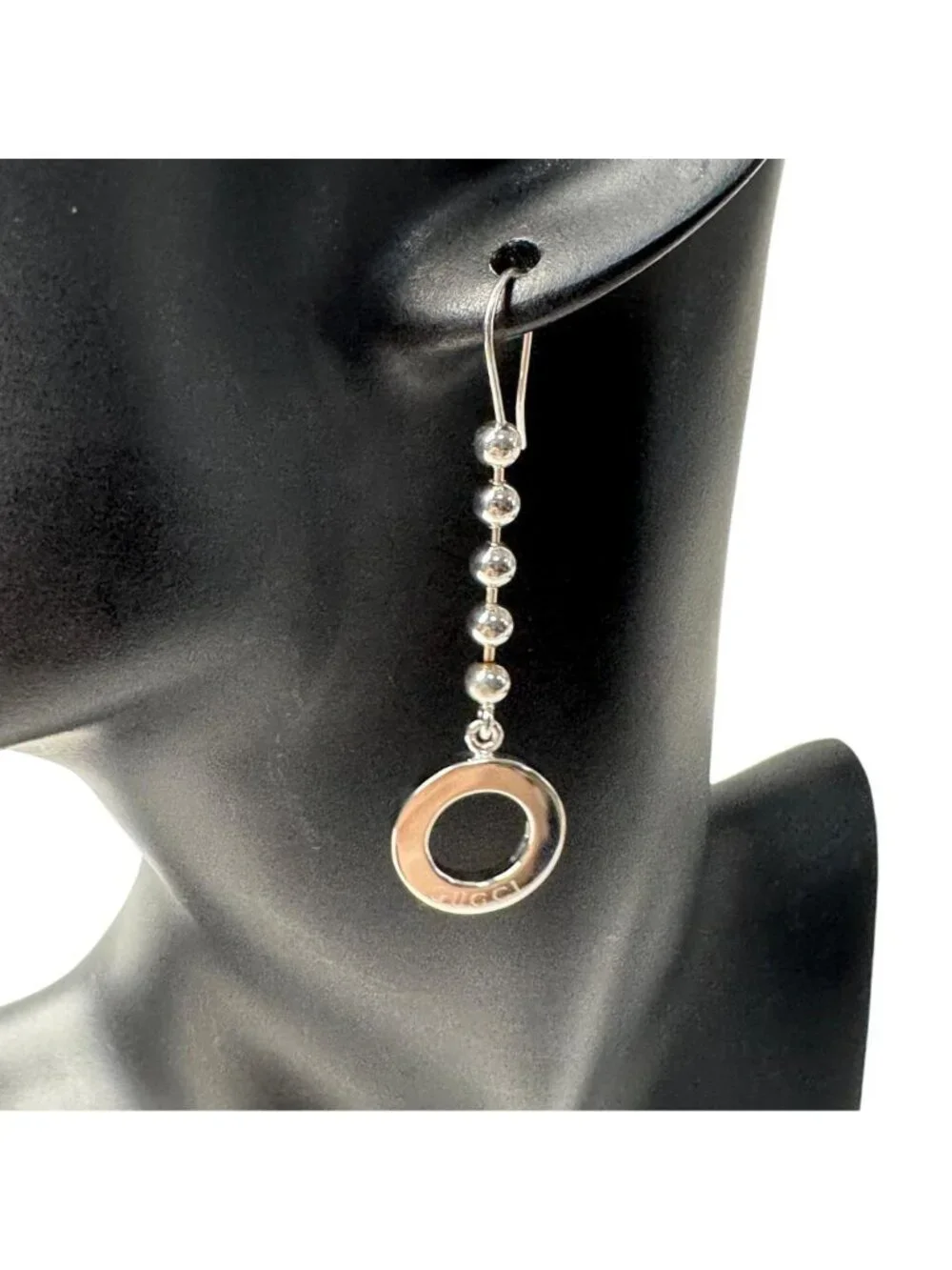 Gucci Ball Chain 925 Earrings